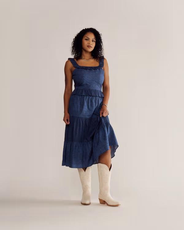 Women's Bandana Peplum Tank