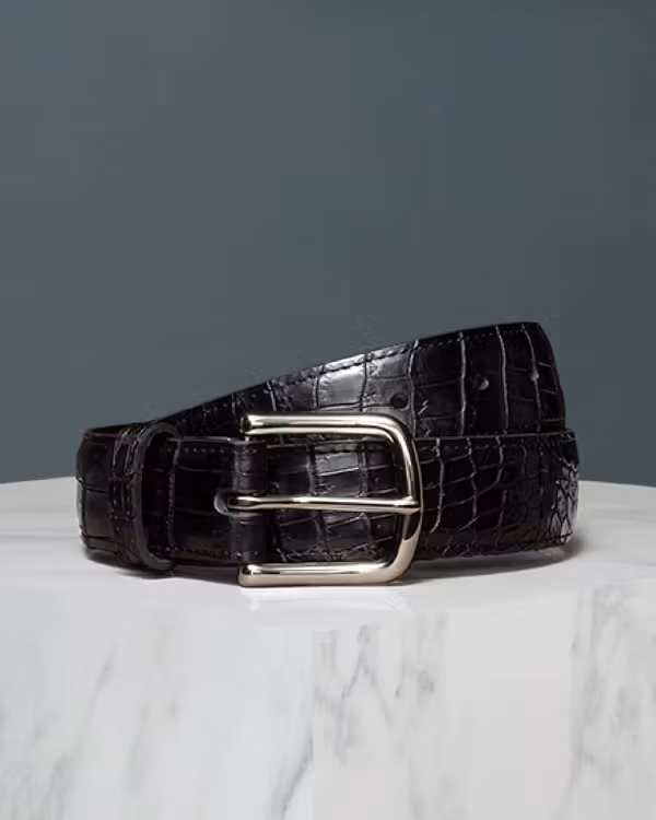 Men's Crocodile Belt