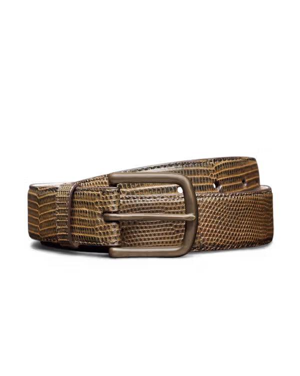 Men's Lizard Belt