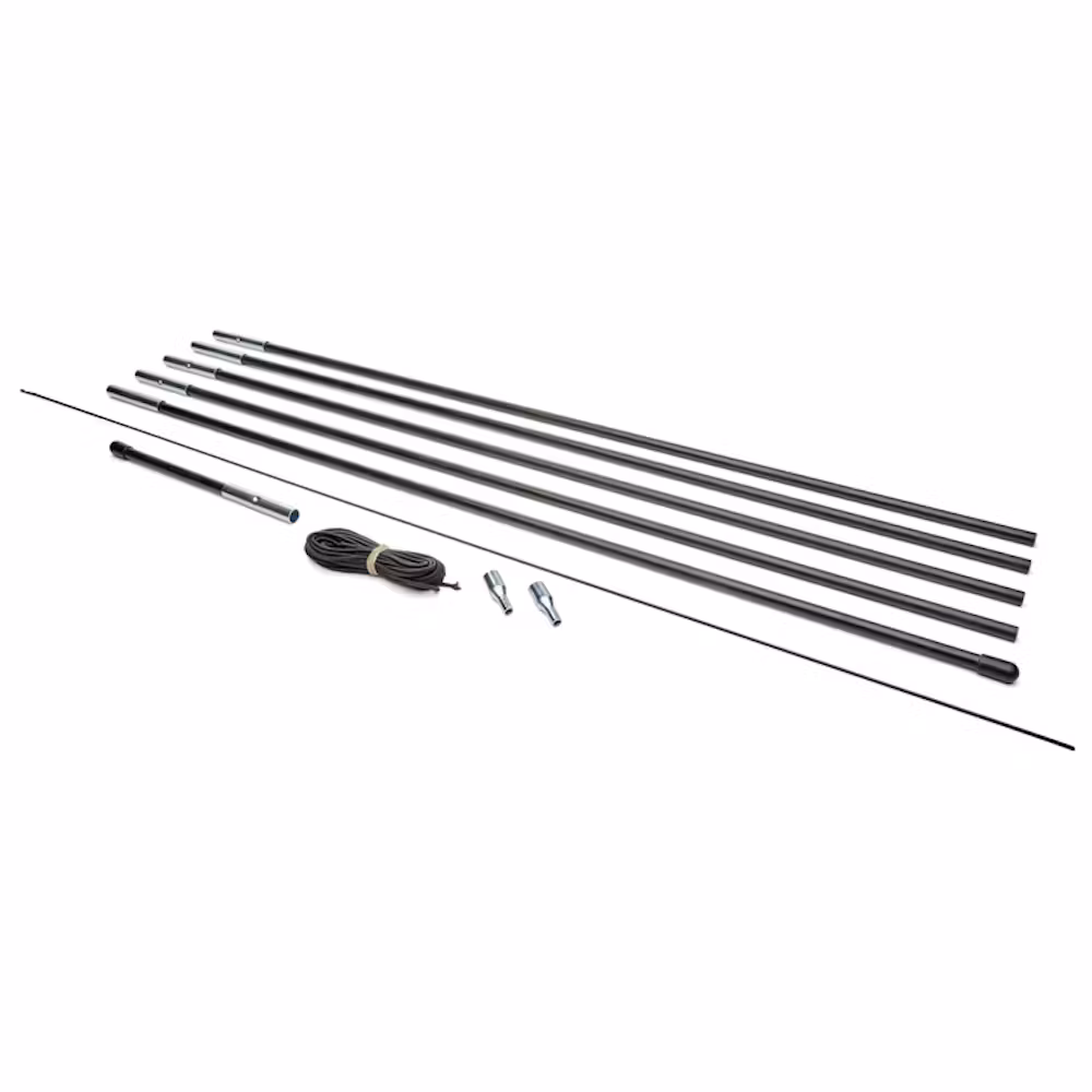 Fiberglass Tent Pole Replacement Kit, 9.5 mm