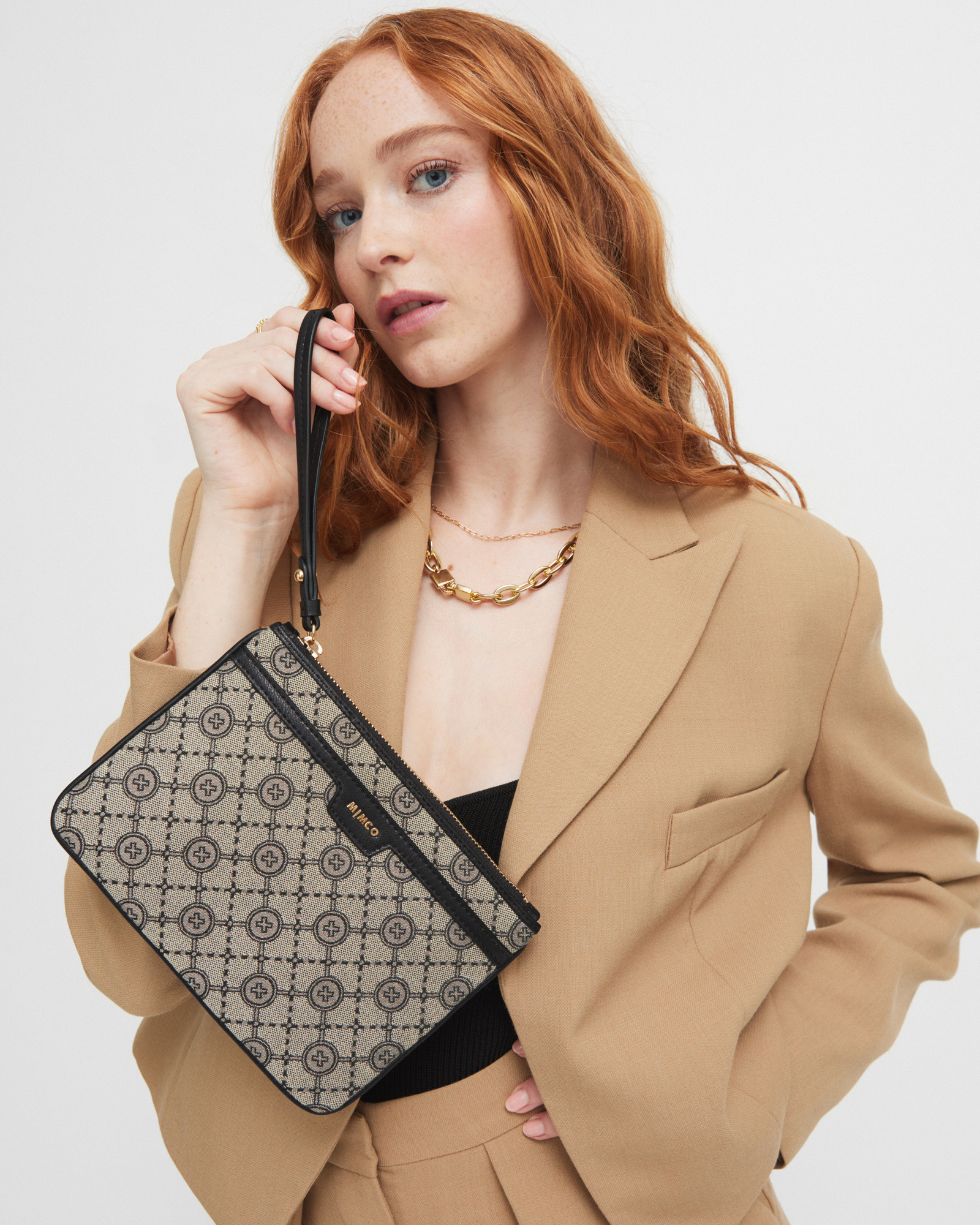 Mimco Mim-gram Medium Pouch