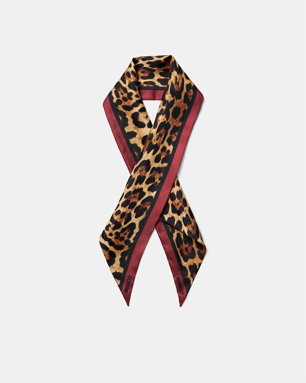 Leopard Thin Scarf