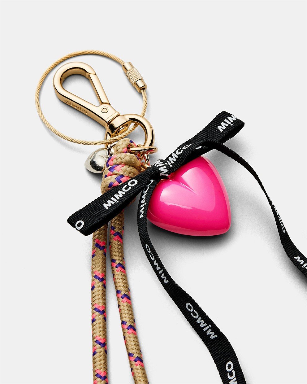 Bungee Ribbon Bag Charm