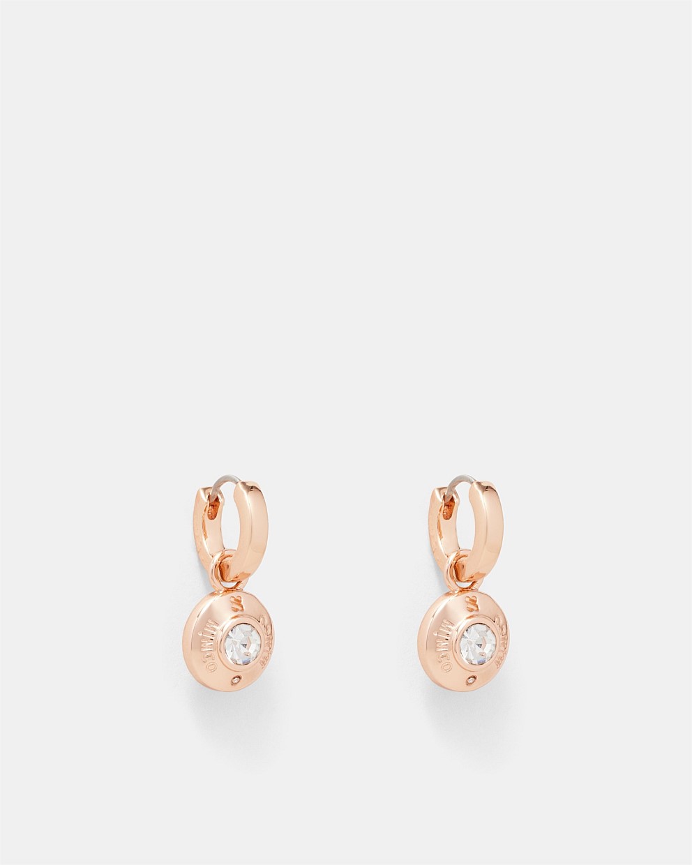 Enliven Charm Hoop Earrings