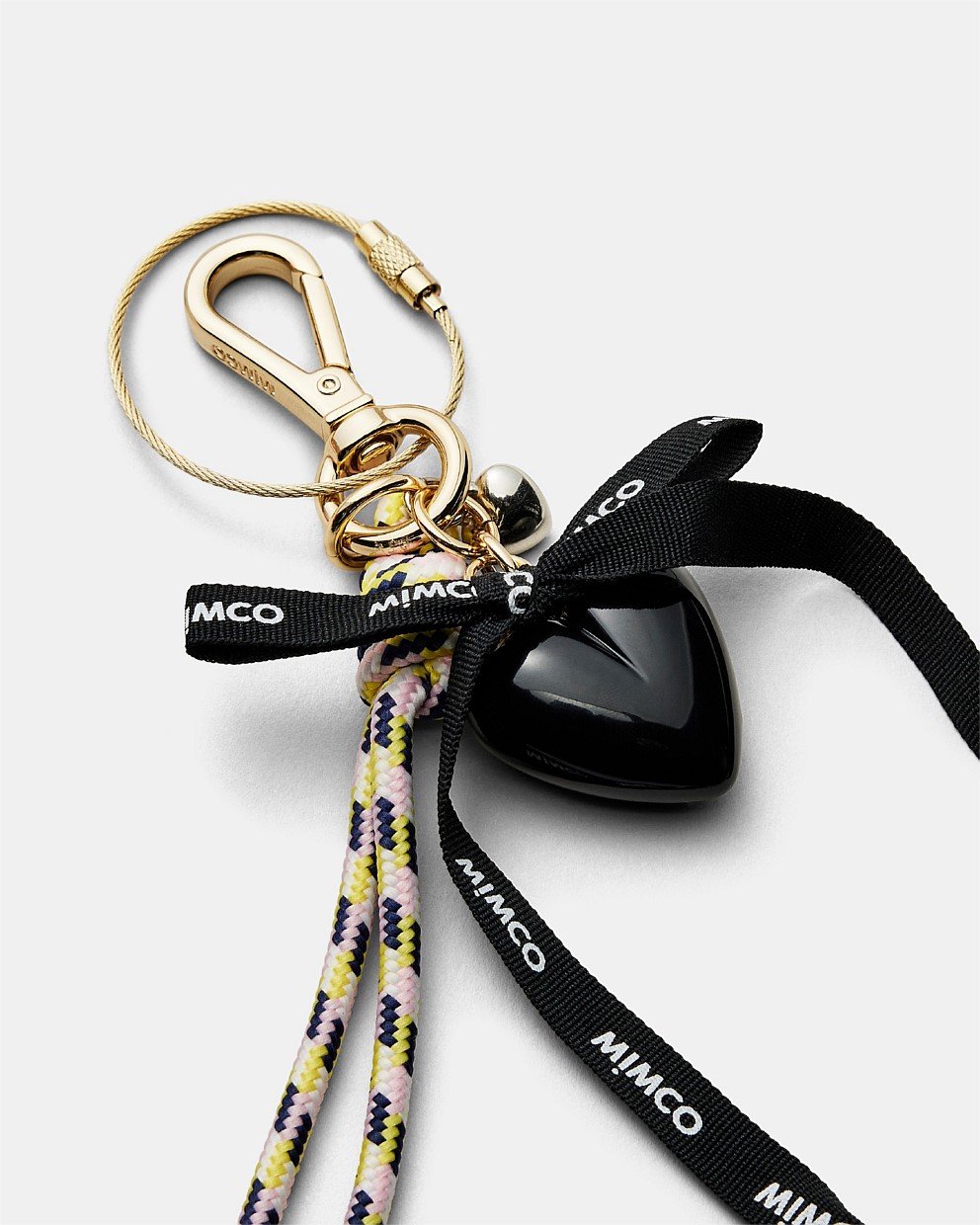 Bungee Ribbon Bag Charm