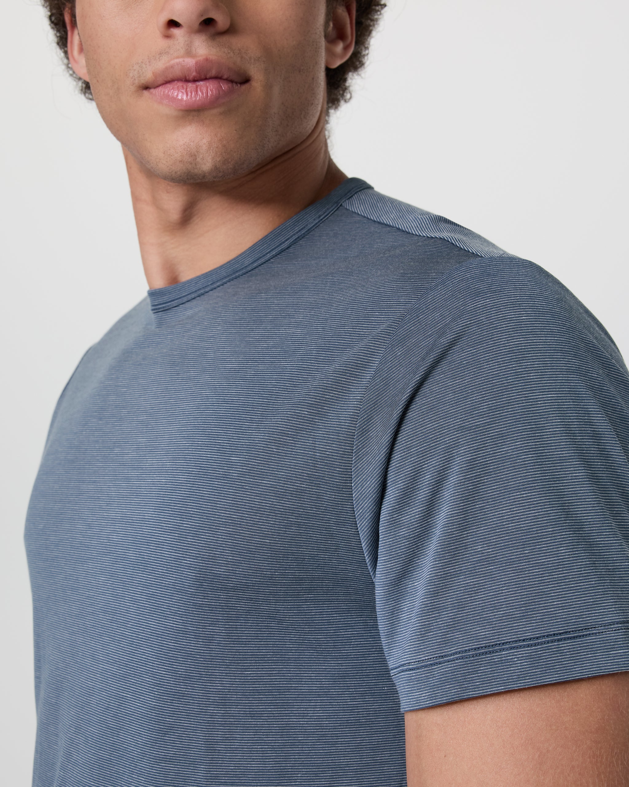 Short Sleeve Marina Stripe Tee