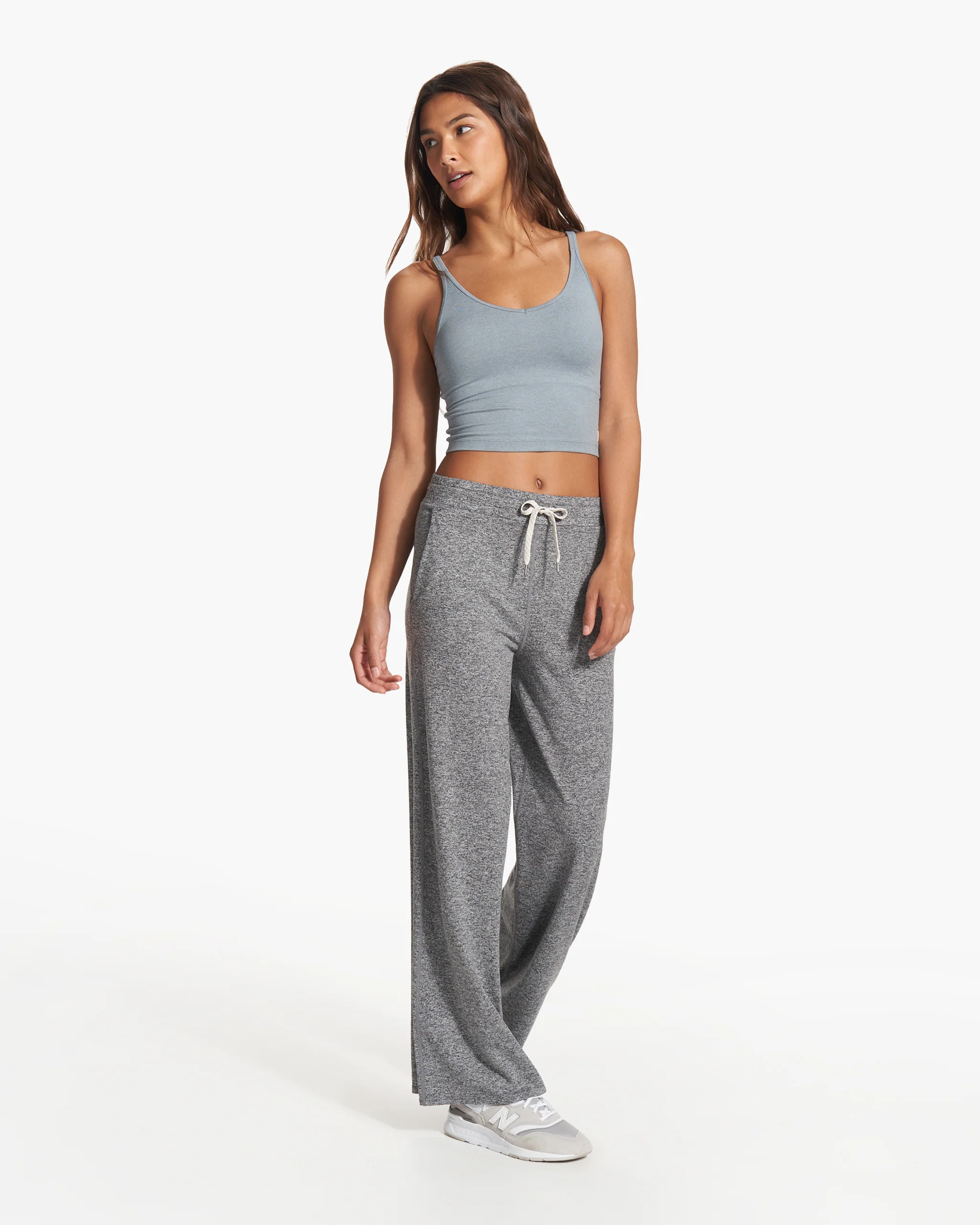 Halo Essential Wideleg Pant - Long