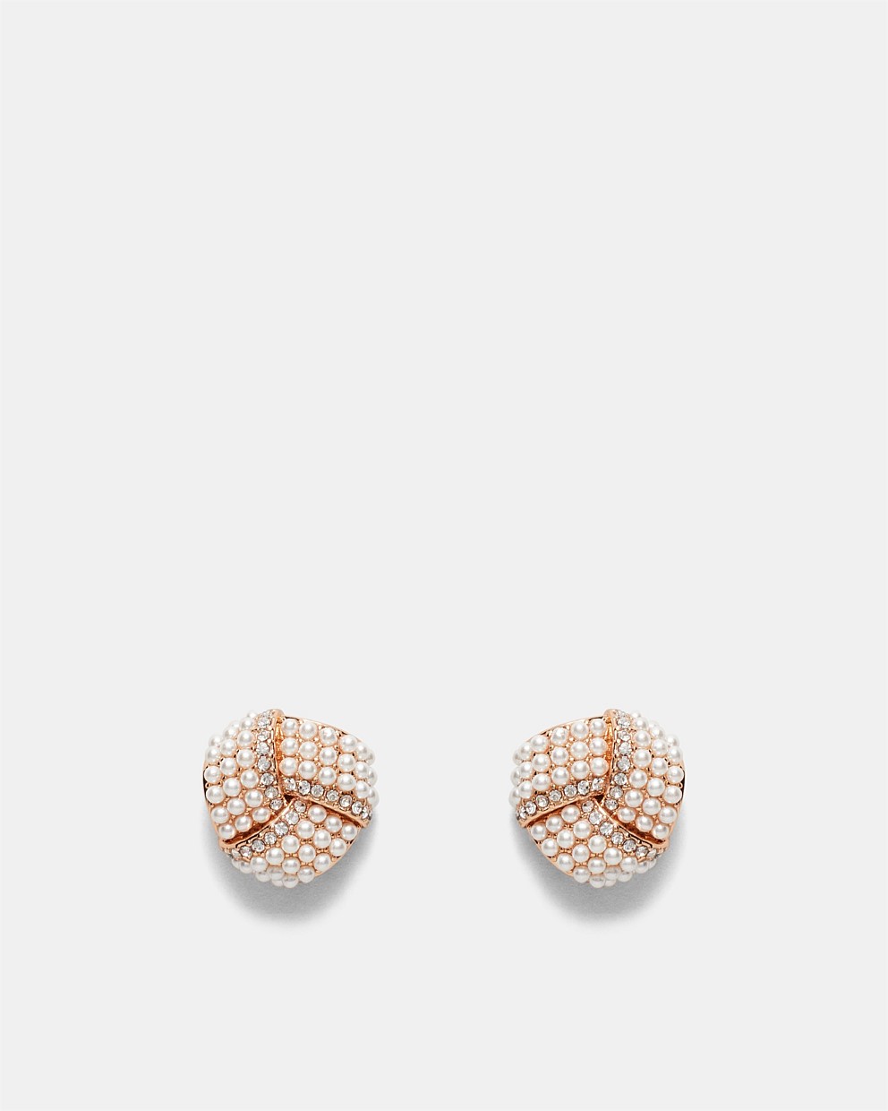 Tie The Knot Stud Earrings