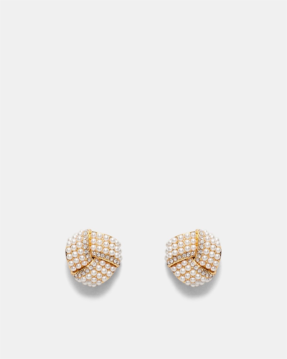 Tie The Knot Stud Earrings