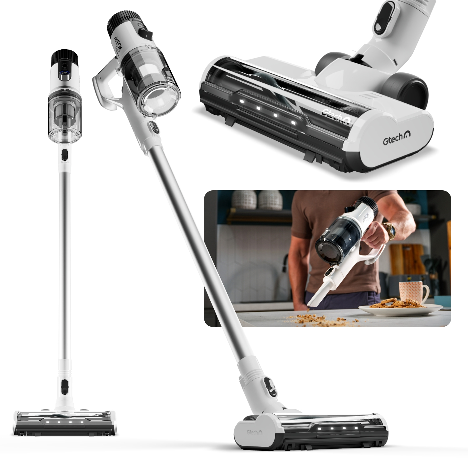 AirFOX Platinum Cordless Stick Vacuum