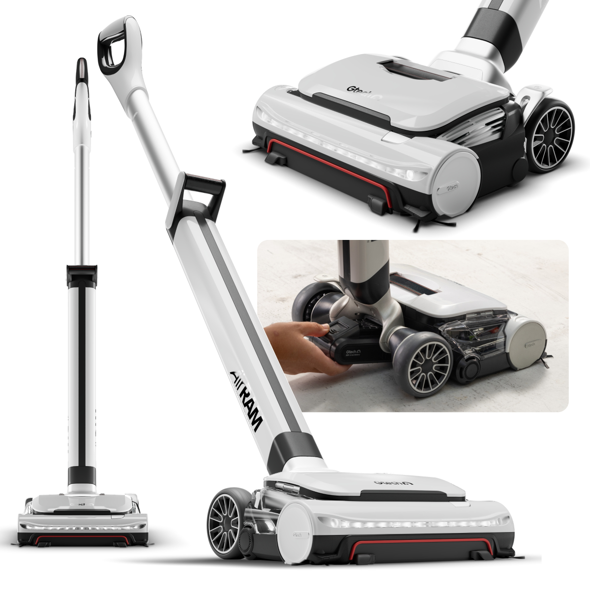 AirRAM 3 Plus Dual Edge-Clean Cordless Vacuum �C with Voice Assist