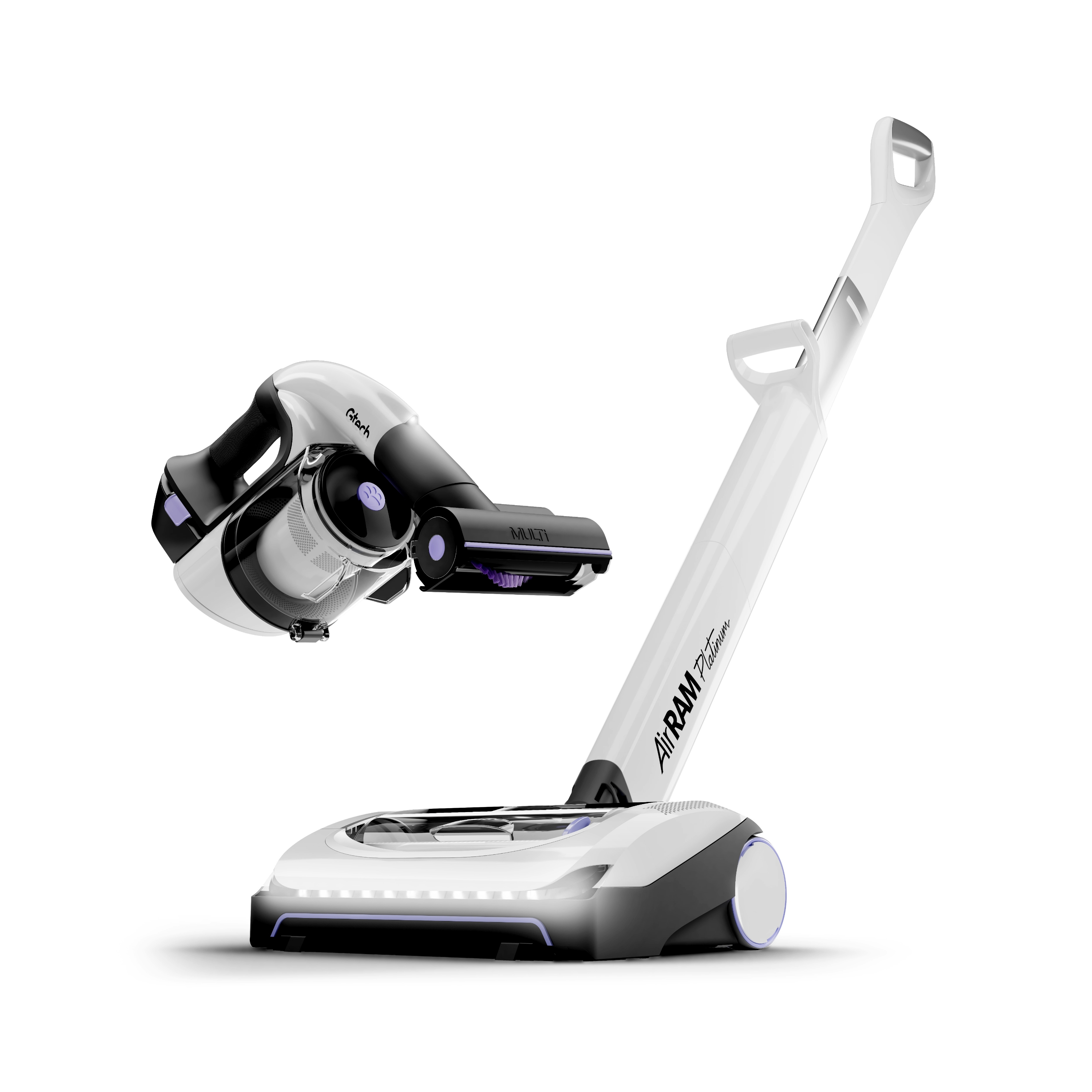 System Platinum Anti Hair Wrap Cordless Vacuum Bundle