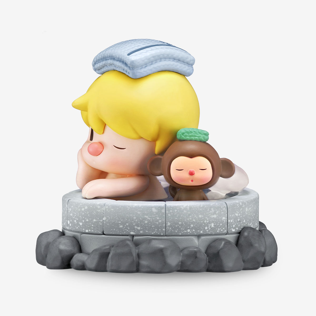 Sweet Bean Hot Spring Travel Figure