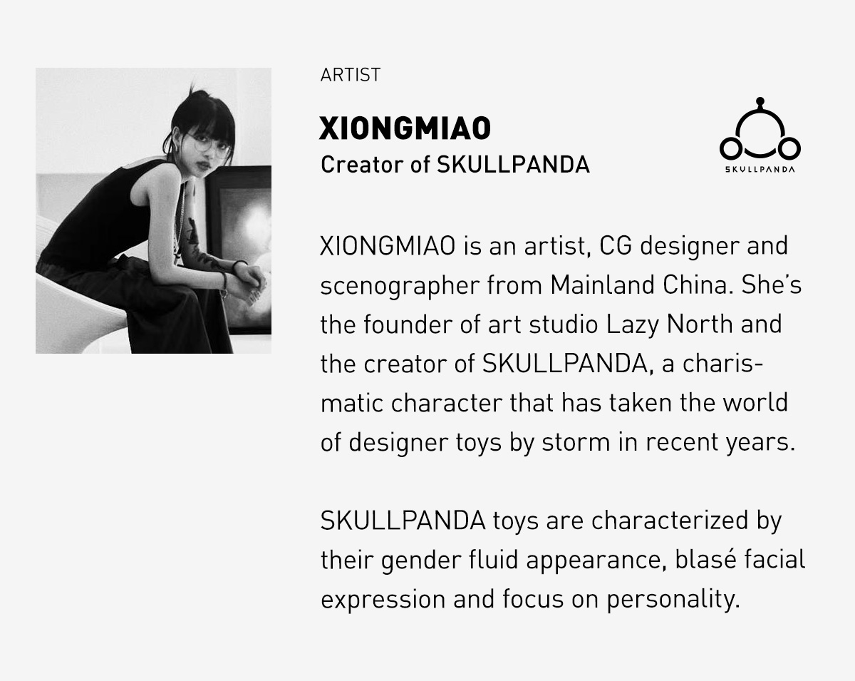 SKULLPANDA The Sound Series Figures