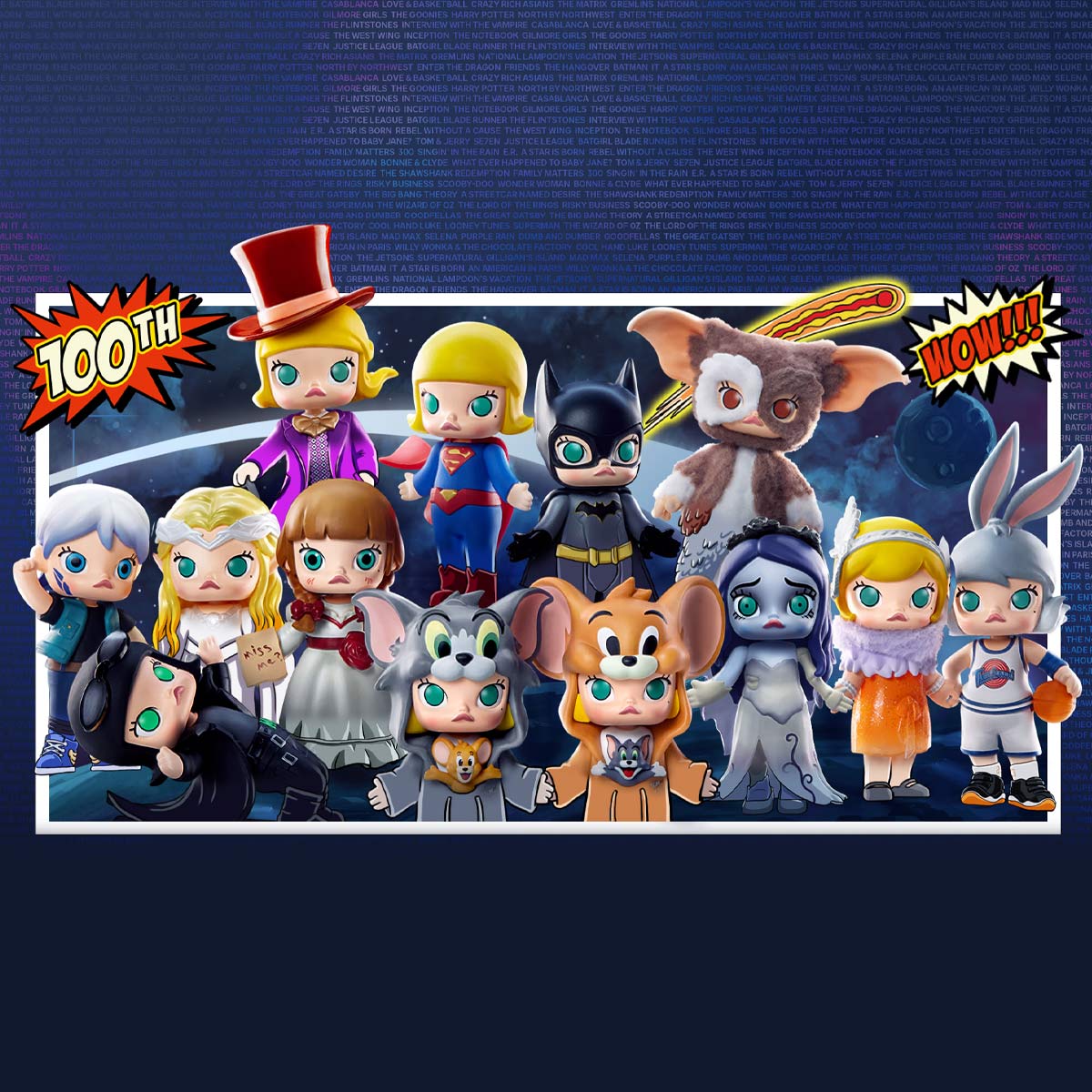 MOLLY × Warner Bros 100th Anniversary Series Figures