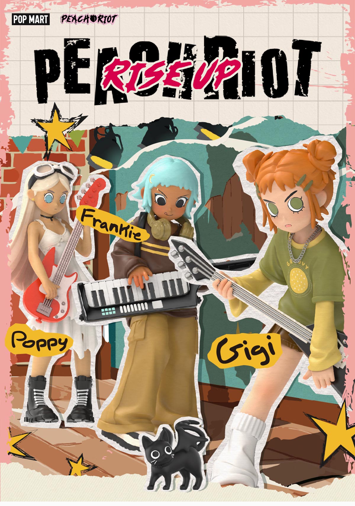 Peach Riot Rise Up Series Figures