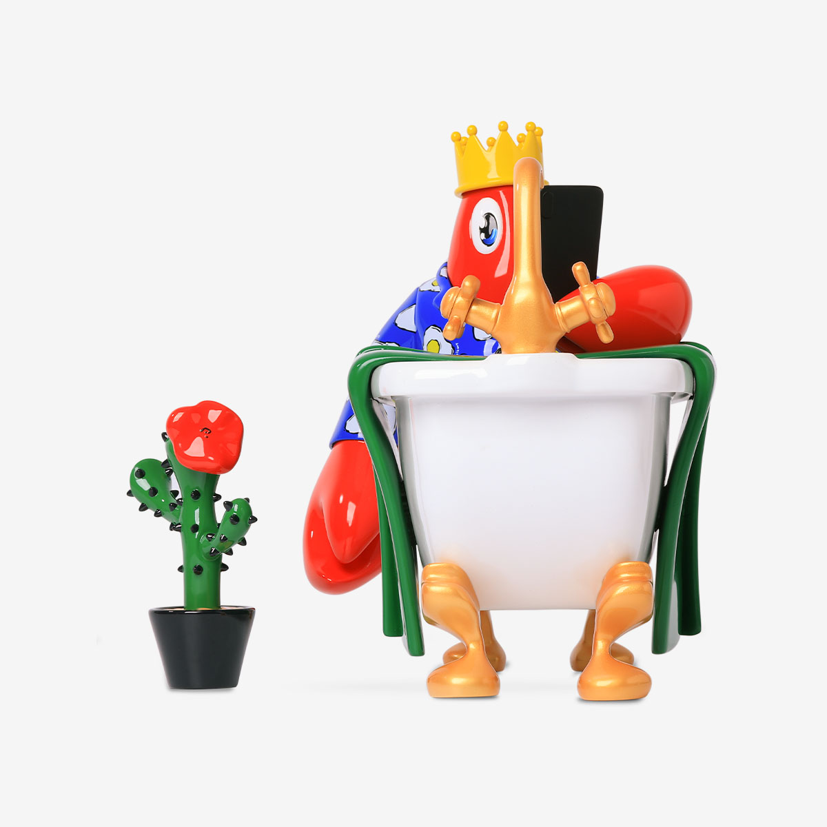 PHILIP COLBERT Leisure Time-Lobster Bath Tub Figurine