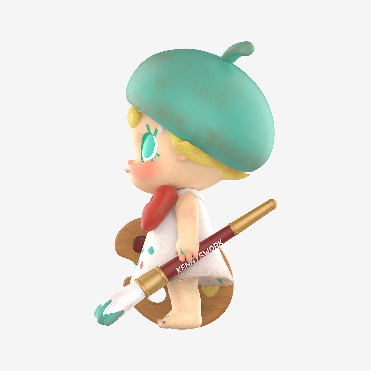 Baby Molly Future Painter Figurine