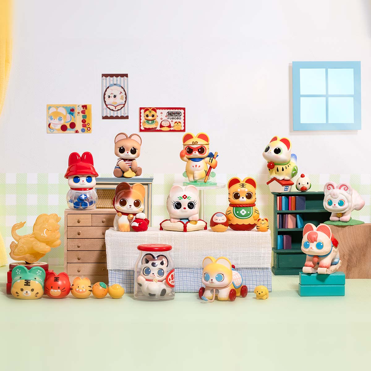 FUBOBO Treasure of Time Series Figures
