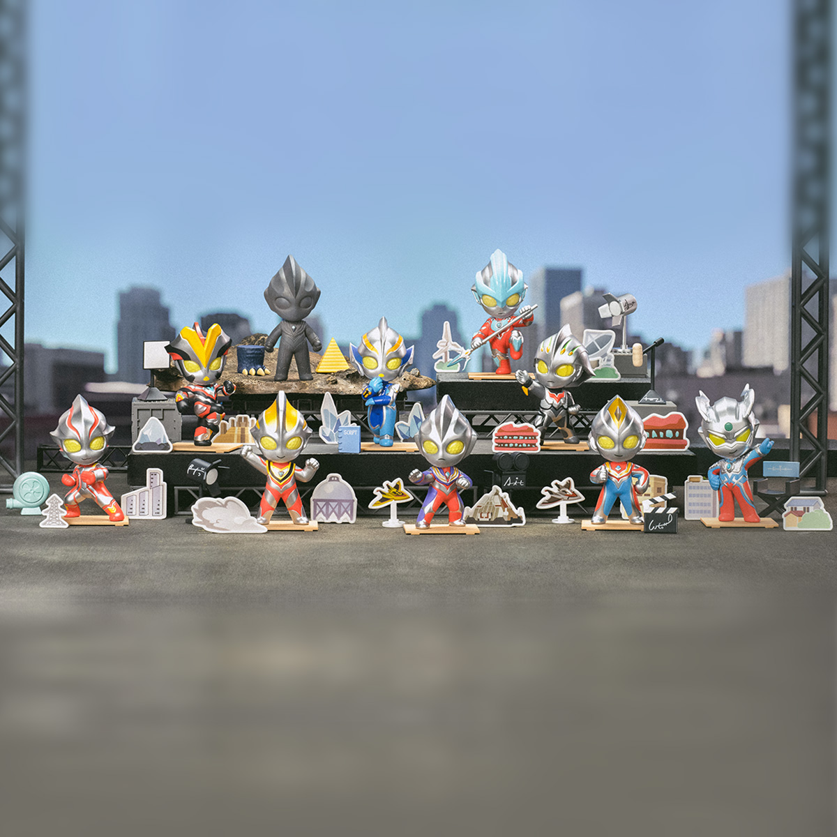 Ultraman Shooting Studio Series Figures