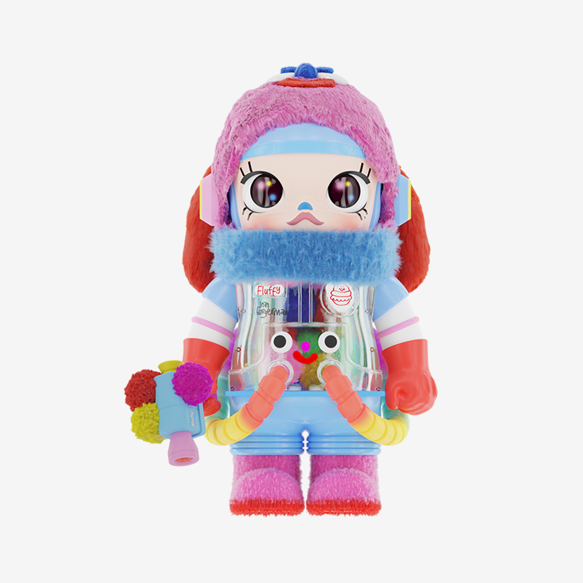 MEGA SPACE MOLLY 400% Jon Burgerman