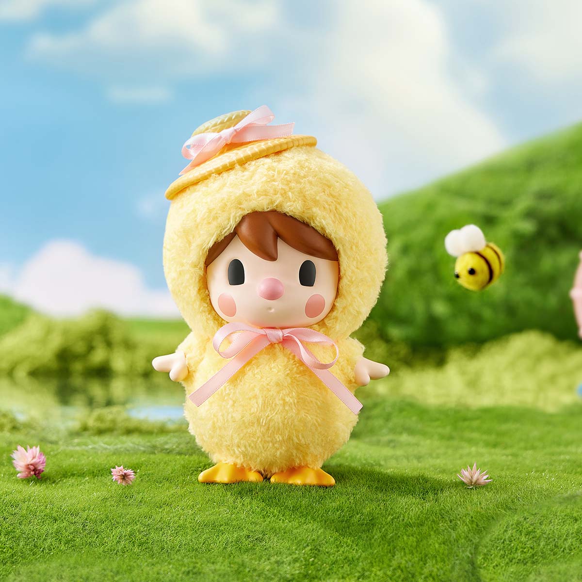 Sweet Bean Little Duck Figurine
