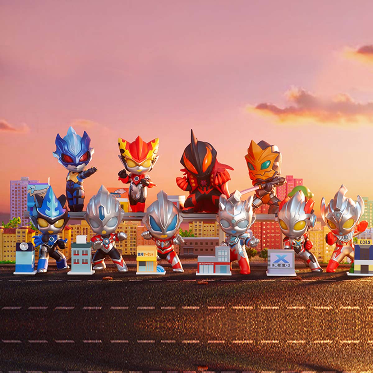 Ultraman New Generation Heroes Series