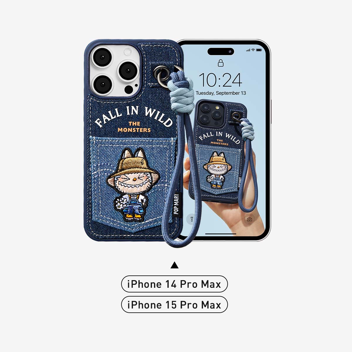 THE MONSTERS Fall in Wild Series-Lanyard Phone Case