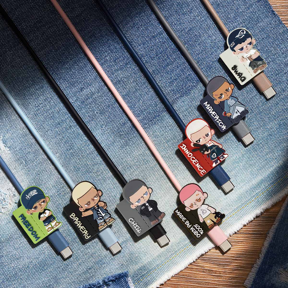 KUBO JEANS SERIES-Cable Blind Box (iPhone)