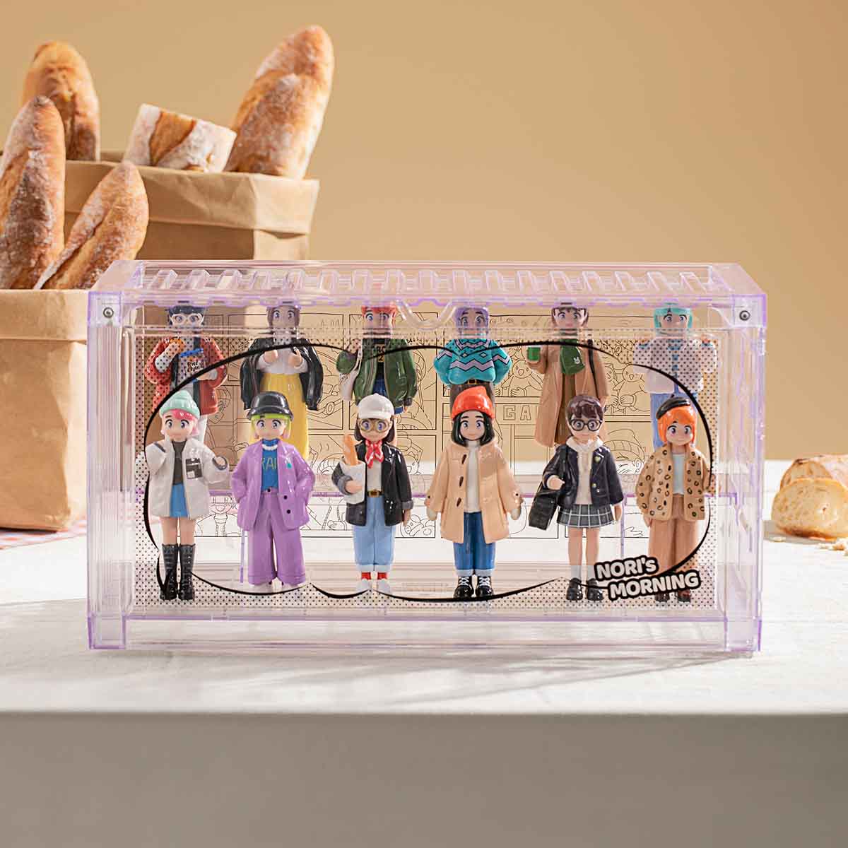 NORI's Morning POP Figurine Display Box