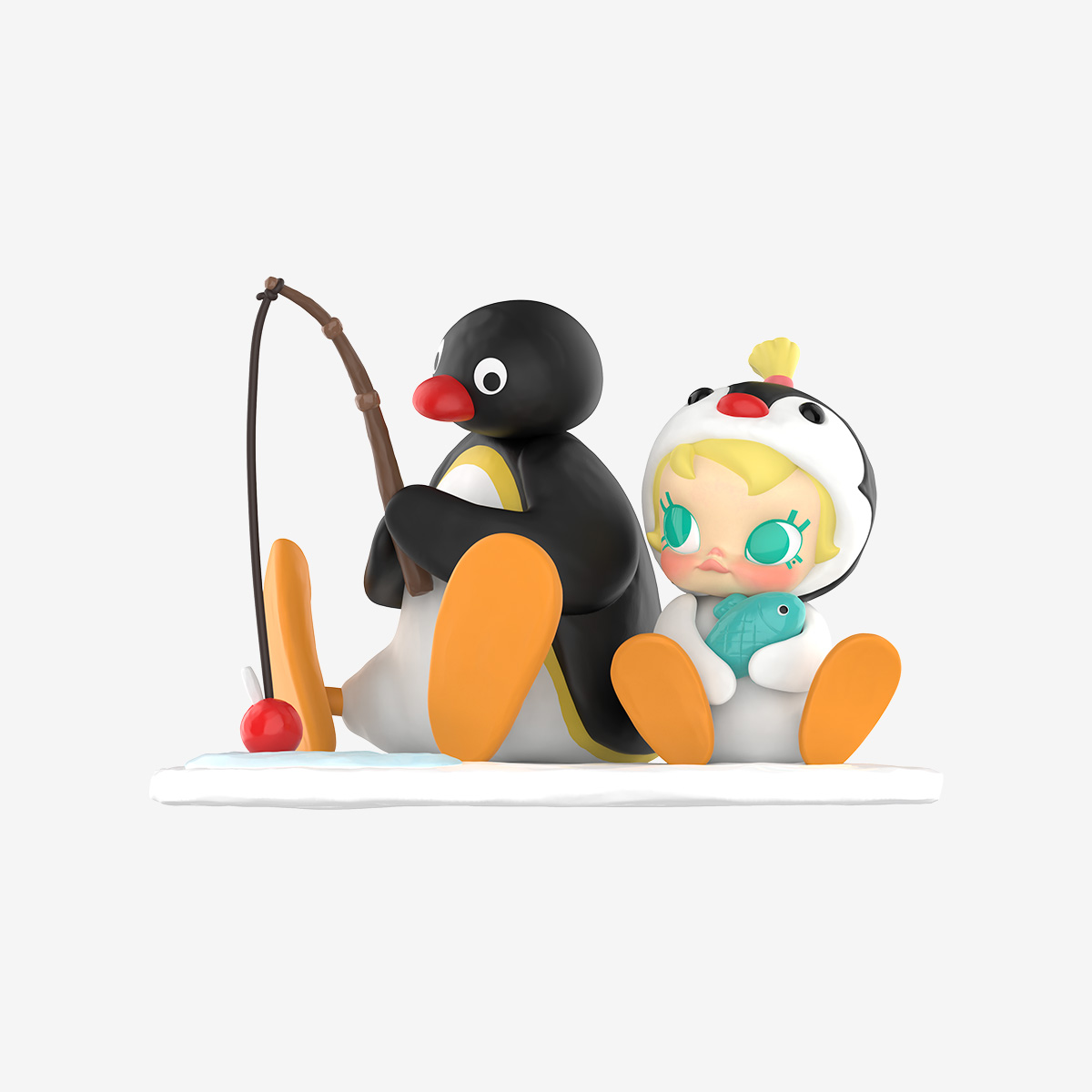 Baby Molly × PINGU Fishing Time Figure