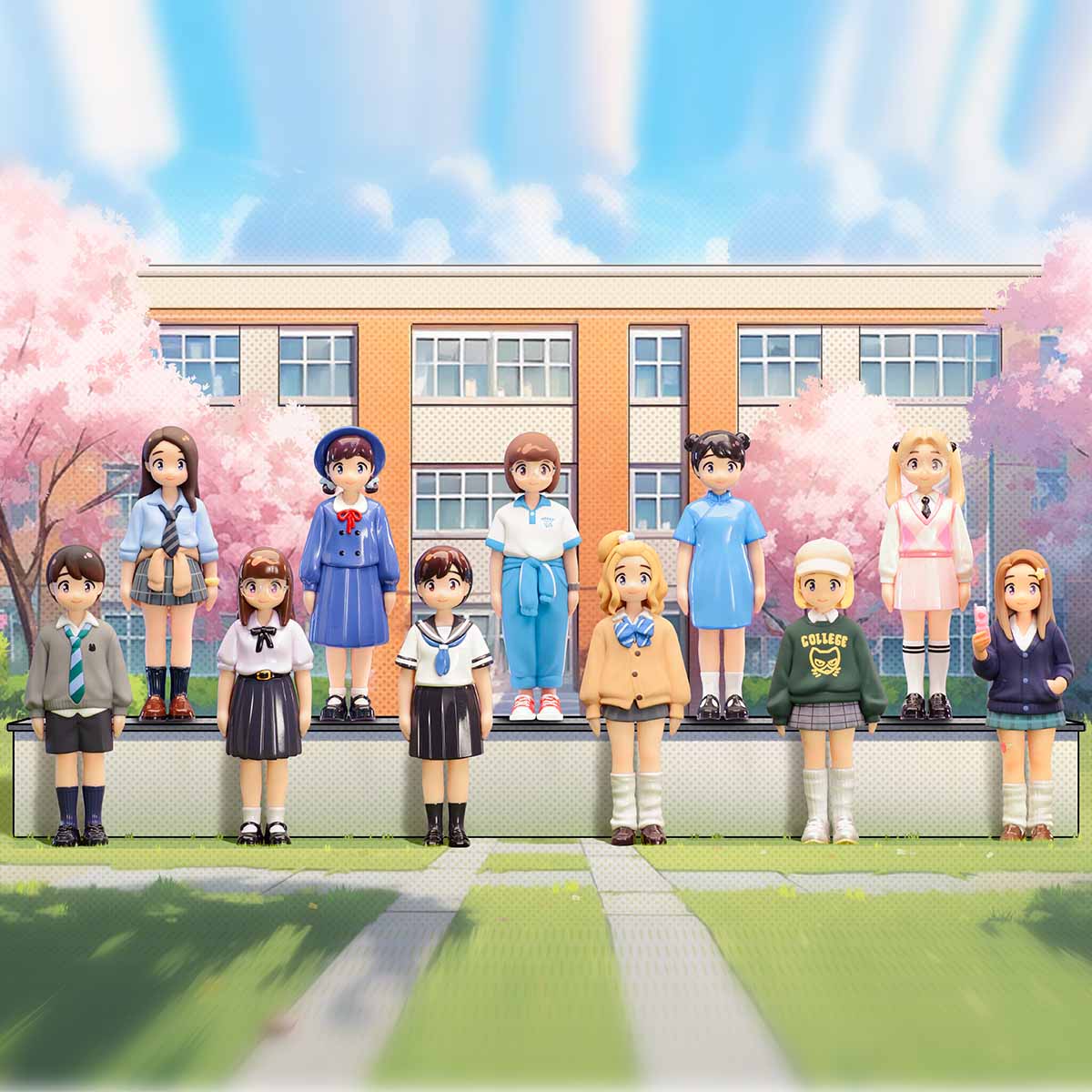 NORI Youth Lookbook Series Figures