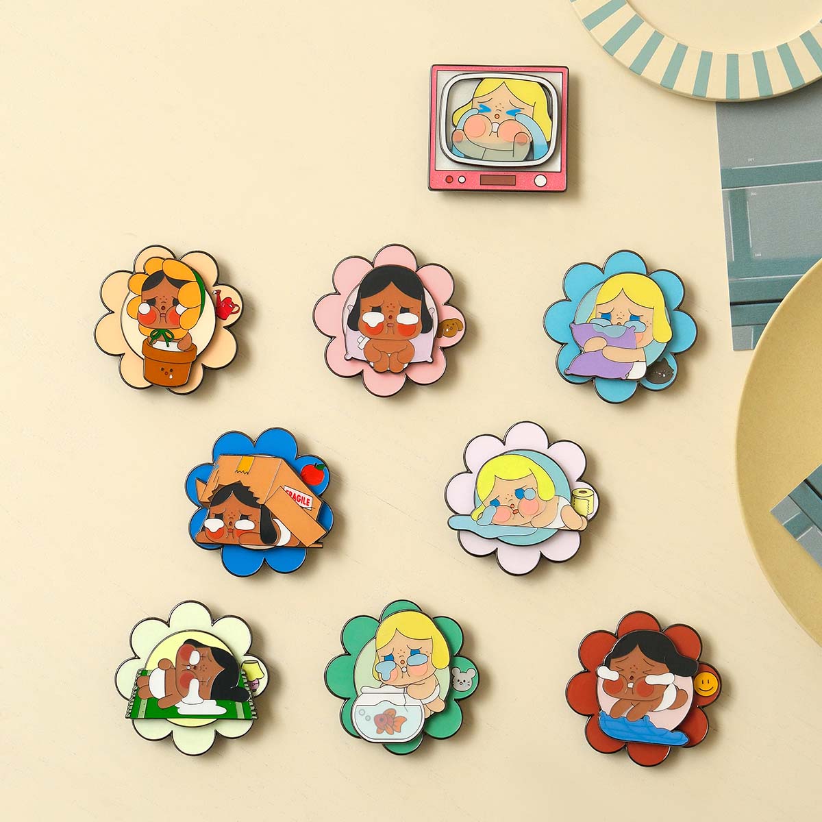 CRYBABY Sad Club Series-Fidget Spinner Blind Boxblind