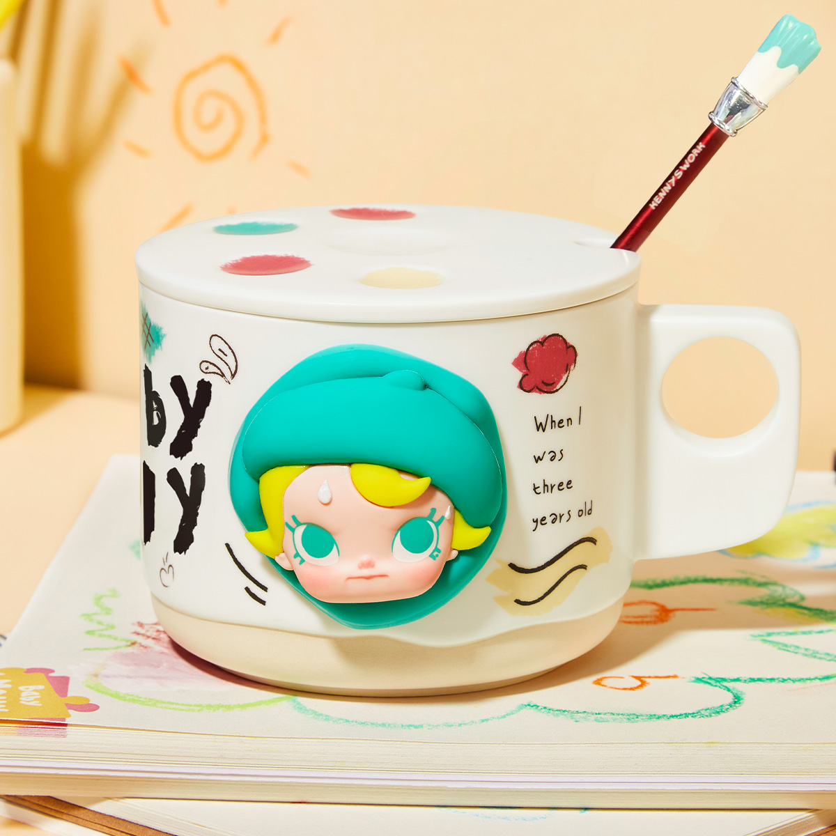 Baby Molly When I was Three! Series-Ceramic Cup