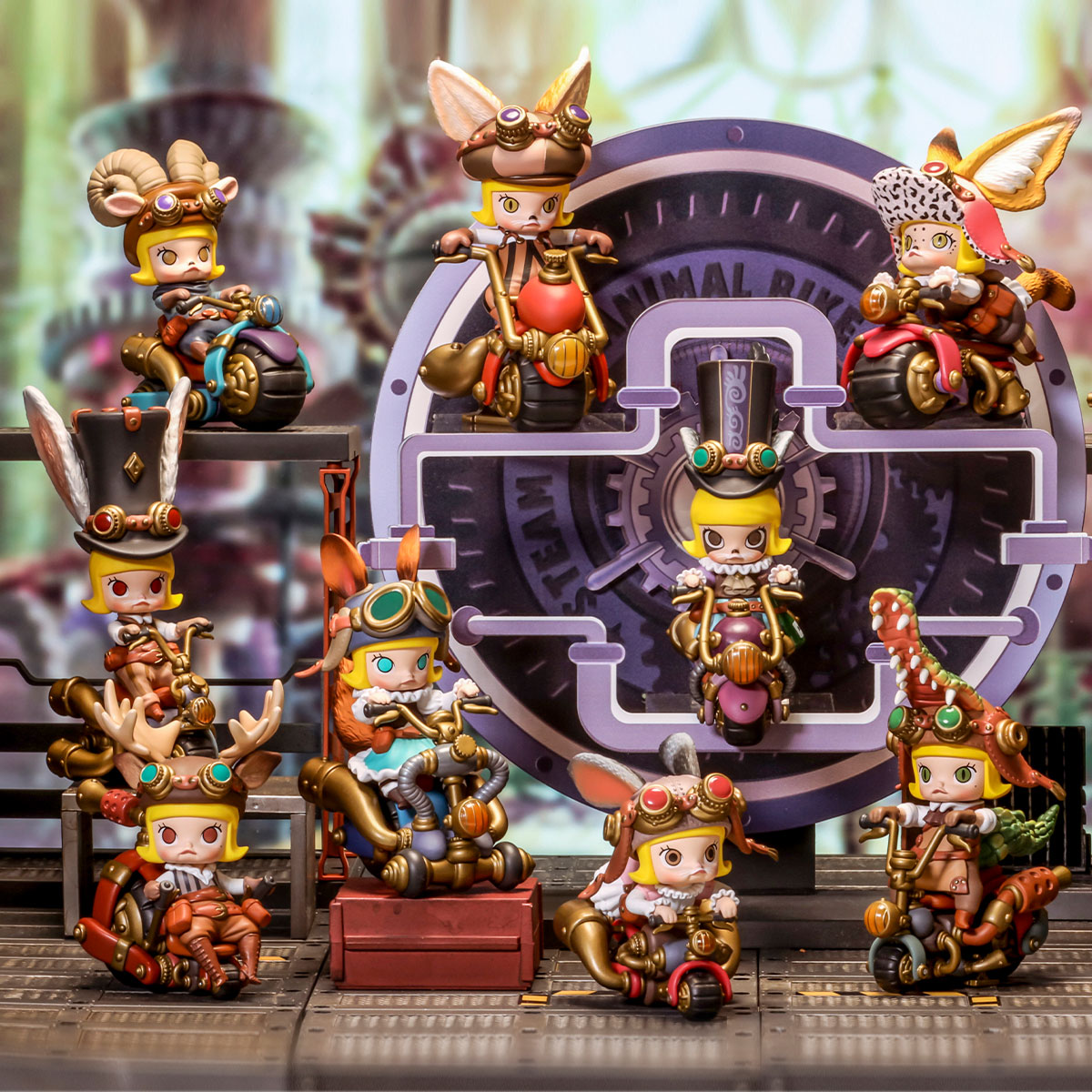 MOLLY Steam Punk Animal Bike Series