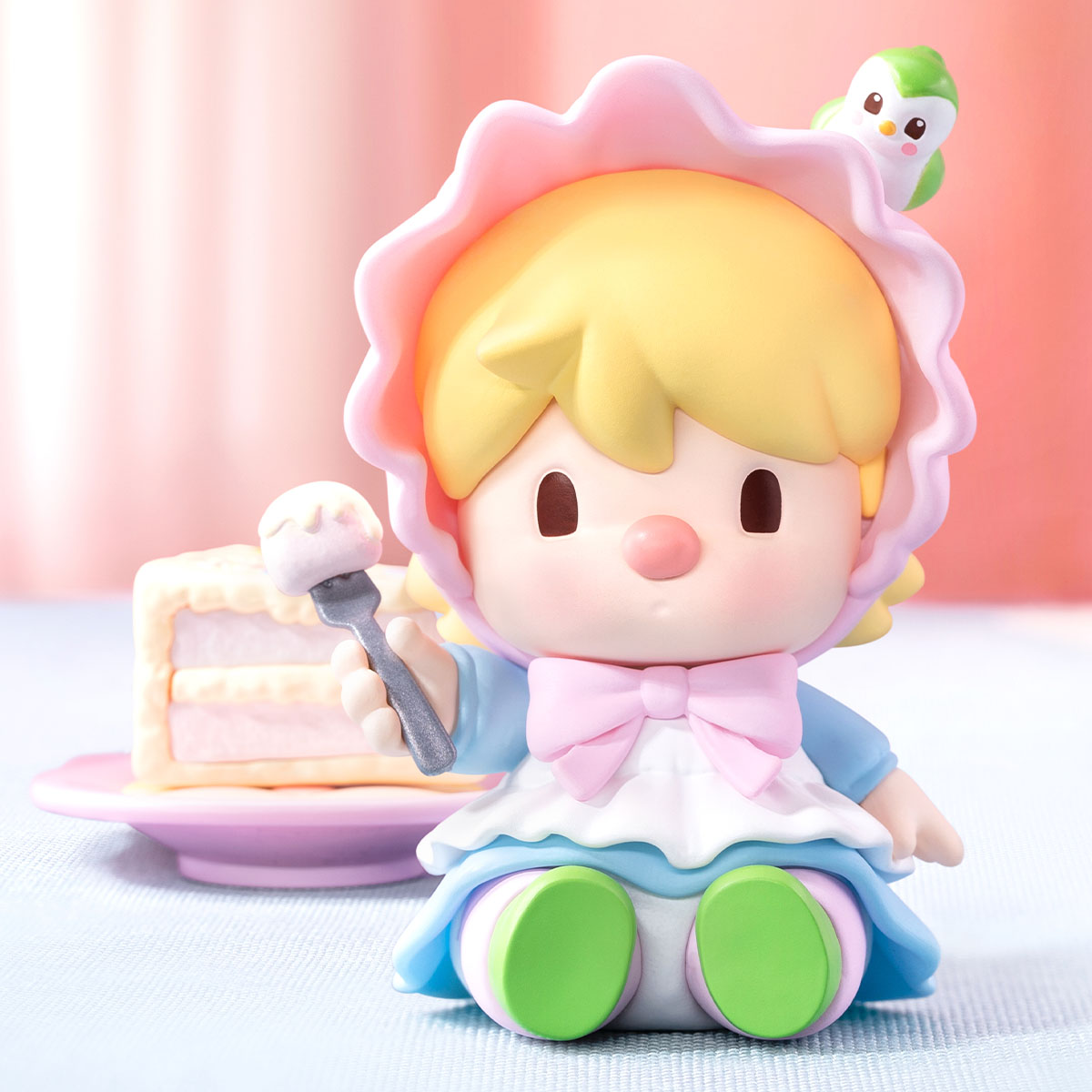Sweet Bean Travelling During Flower Season Figure