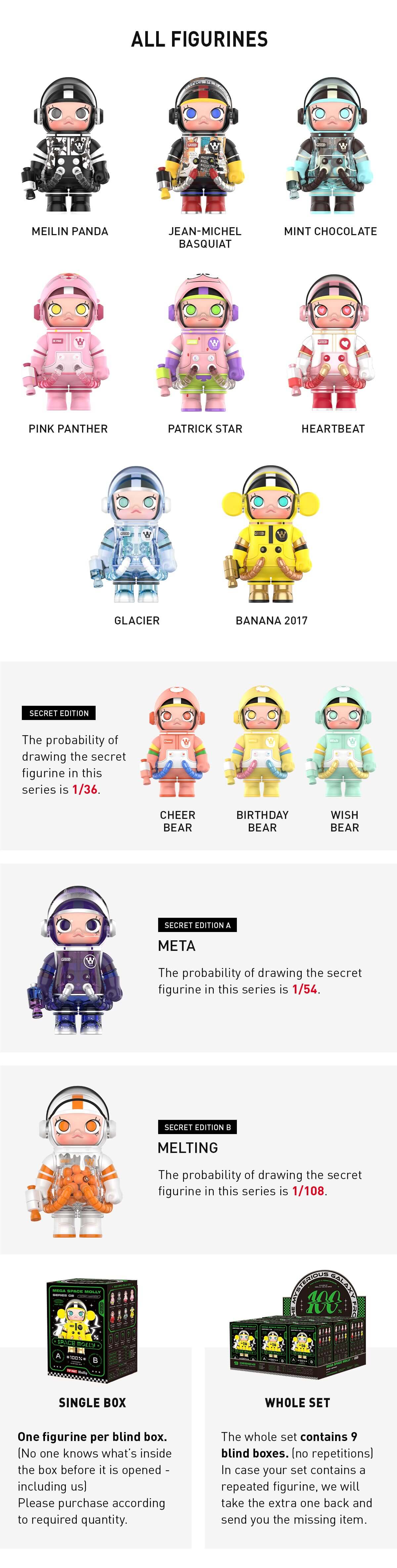 MEGA SPACE MOLLY 100% Series 3