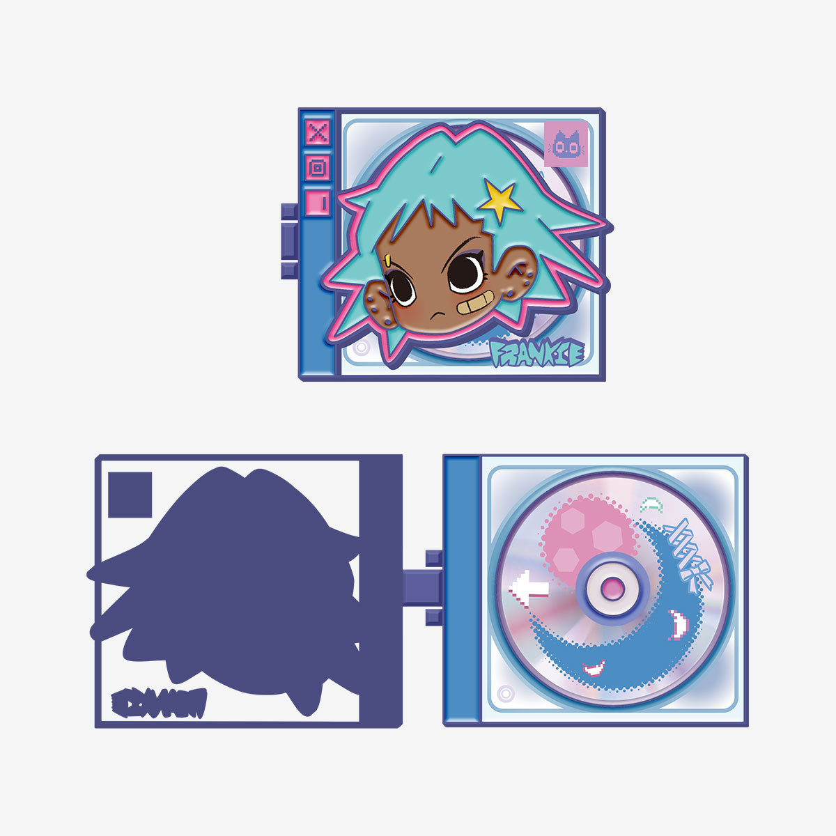 Lil Peach Riot:Loading! Series-Pin