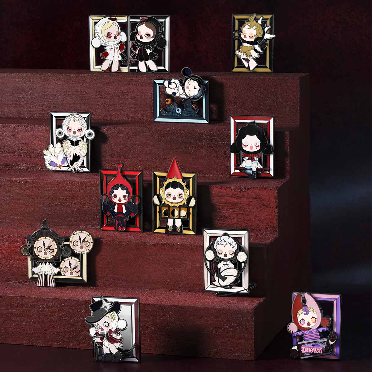 SKULLPANDA Image Of Reality Series-Badge Blind Box