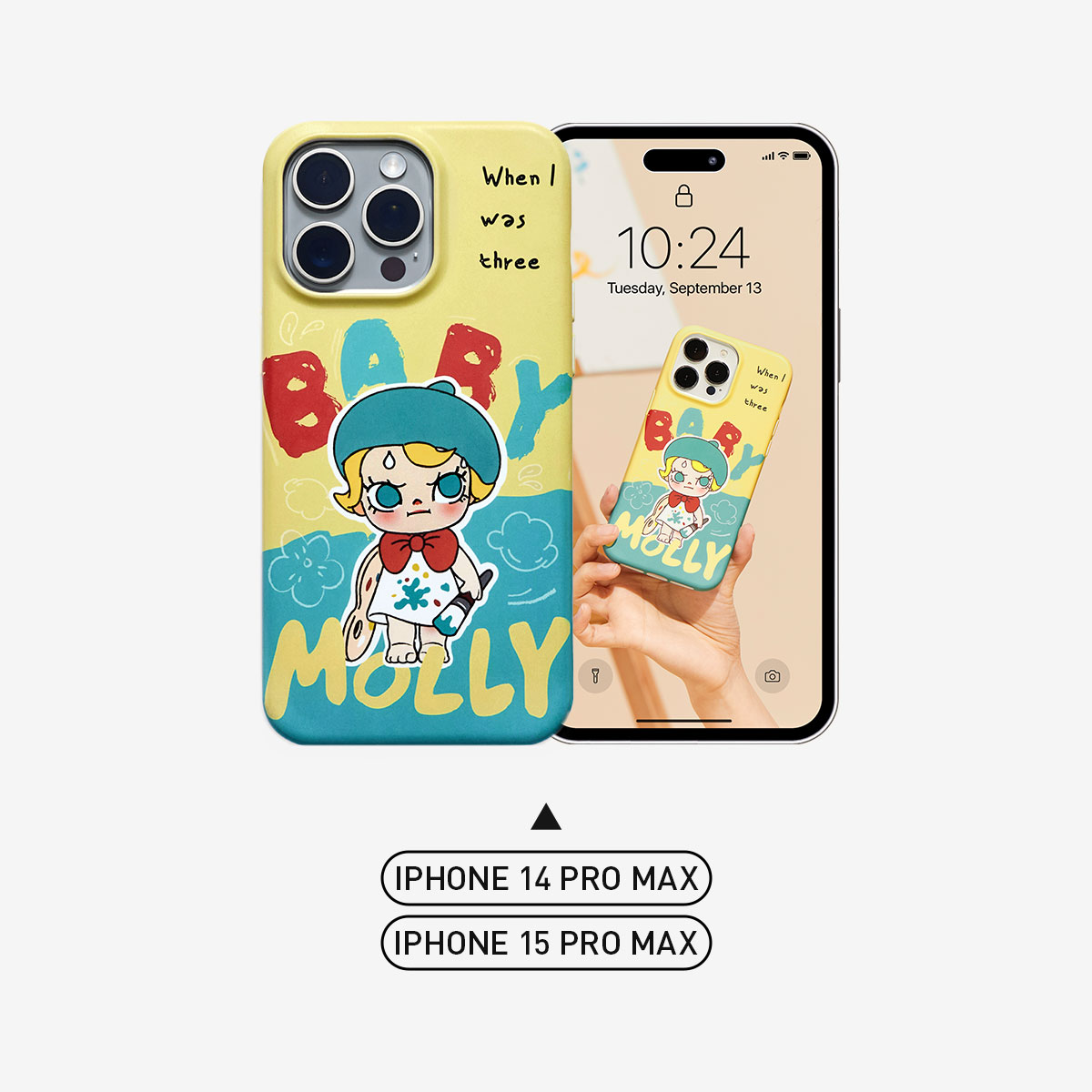 Baby Molly When I was Three! Series-Phone Case