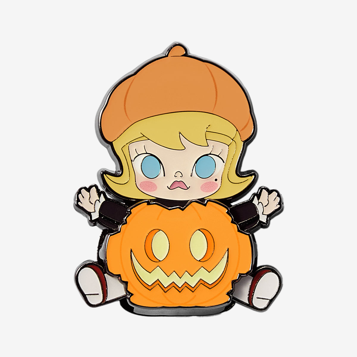 Happy Halloween Party Series-Pumpkin Fridge Magnet Badge