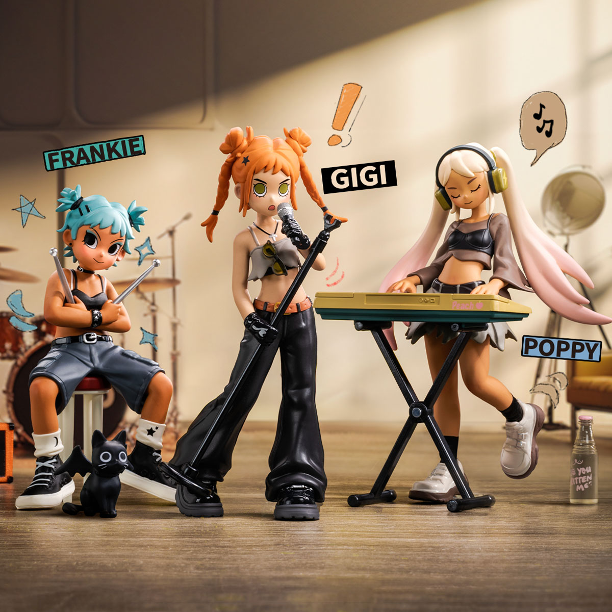 Peach Riot Rise Up Series Figures