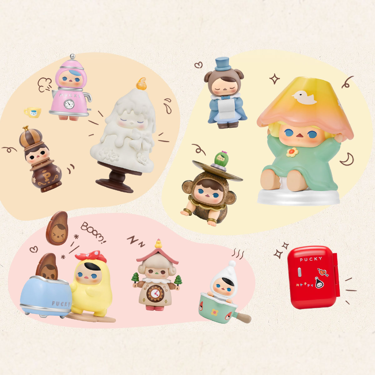 PUCKY Home Time Series Figures