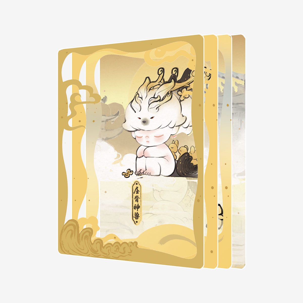 DIMOO Stories in the Cup Series Figures Art Collection Cards