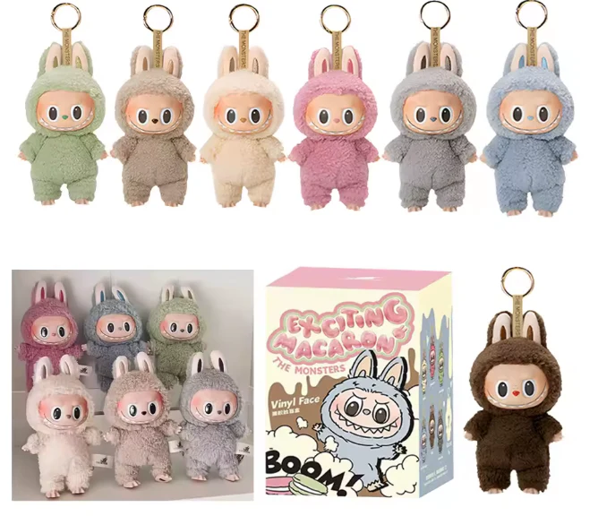 Pop Mart Labubu The Monsters Tasty Macarons Vinyl Face Blind Box (1 piece)