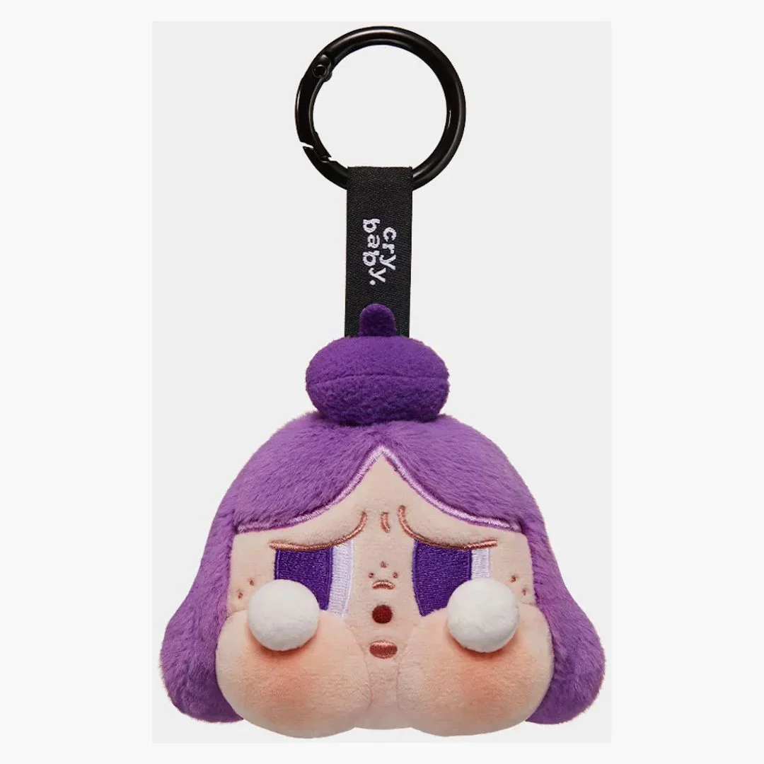 Pop Mart Crybaby Cheer Up, Baby! Series Plush Pendant Purple
