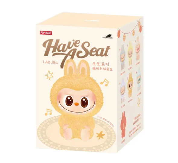 Pop Mart Labubu The Monsters Have A Seat Sisi Vinyl Plush