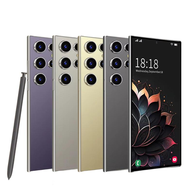 Android Smartphone, 6.8 Inch Large Screen 6+64GB ROM Dual SIM Phone, 20MP 4000mAh Battery Octa-core Processor Phone, Gifts for Mums, Electronic Gadgets, Digital, Portable