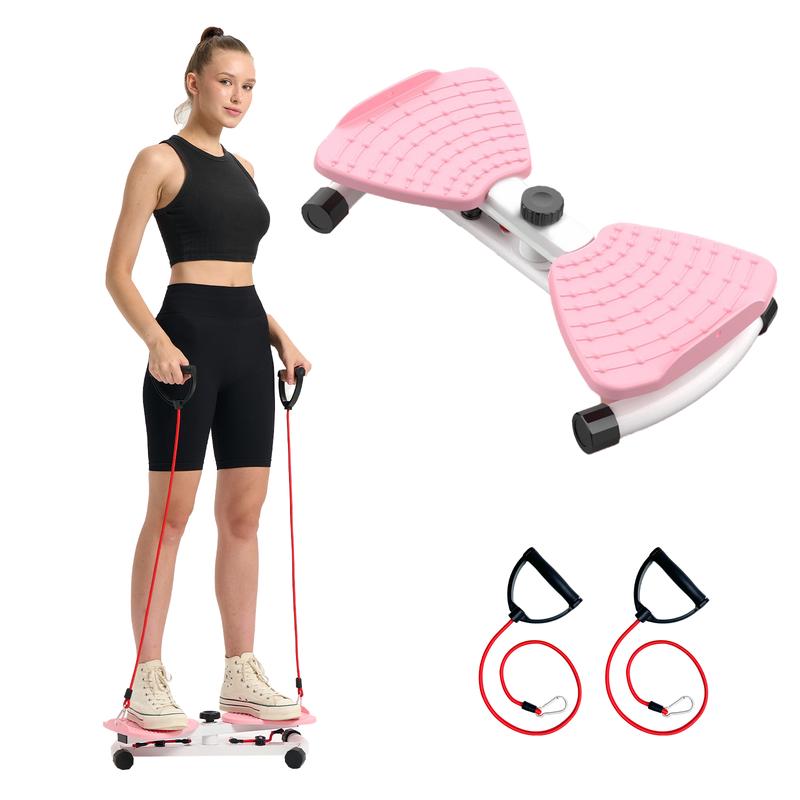 HOTWAVE Waist Twister Machine 300 lbs weighing,Ab Board for Women - Core Workout Equipment, Portable Waist Toner for Aerobic Exercise - Home Gym Cardio