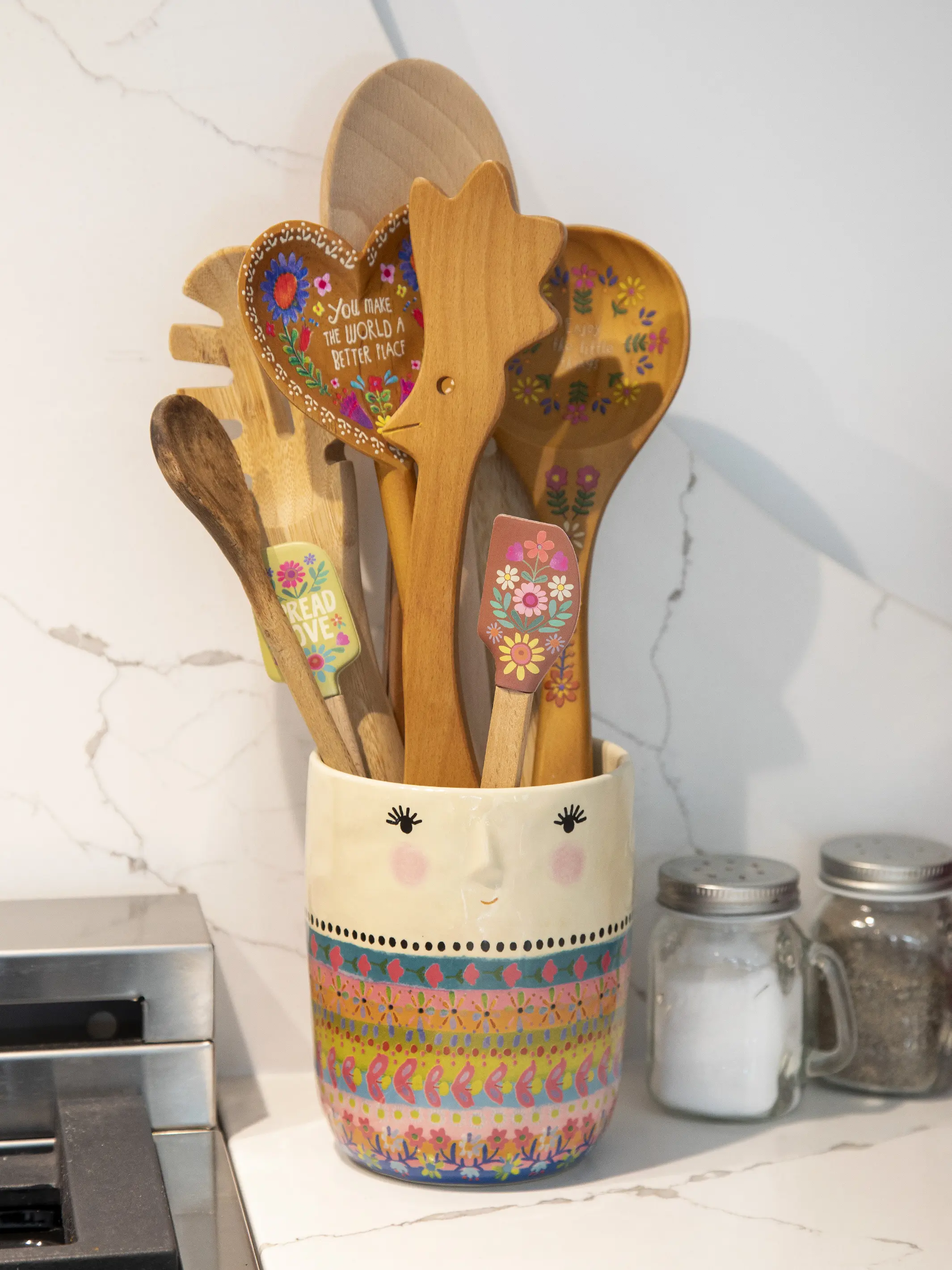 Folk Friend Planter - Folk Lady